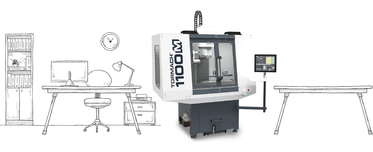 Learn more about the Tormach 1100M and 1100MX